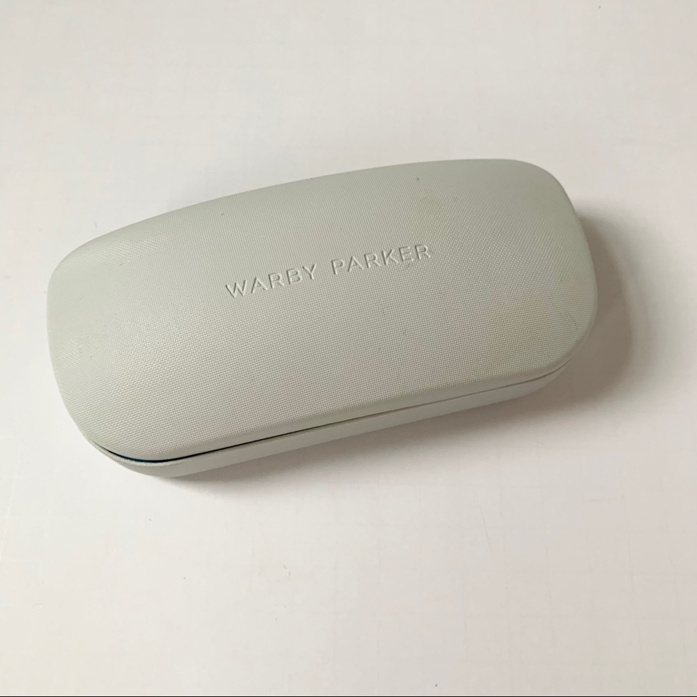 Warby Parker Gray Eye Glasses Case